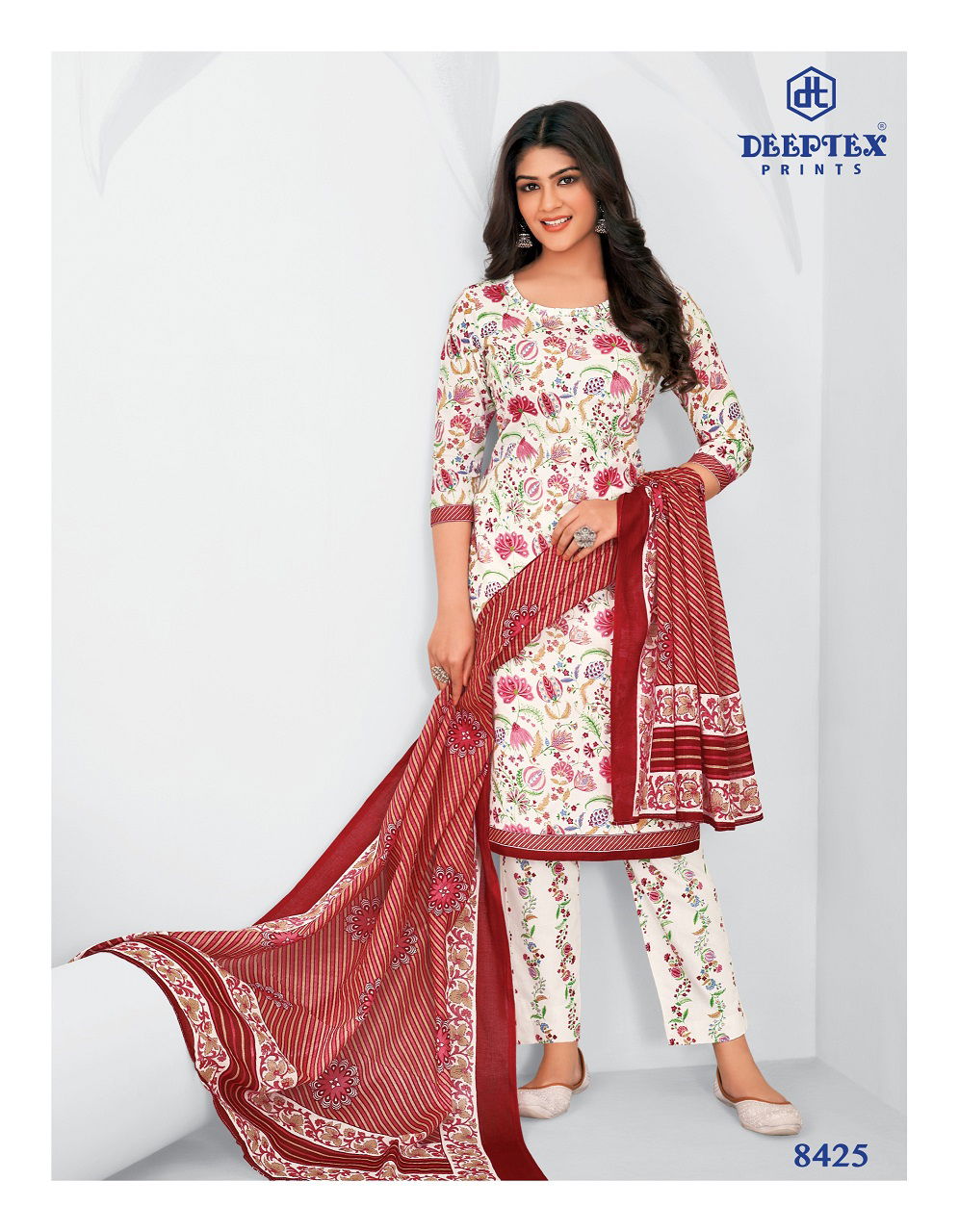Deeptex Miss India Vol 84 Printed Cotton Dress Material Wholesale Shop In India
